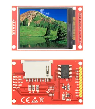 2.2 colių 11PIN SPI 16 BITŲ RGB 65K Spalvų TFT LCD Ekranas Modulis ILI9225 Ratai IC 176*220 UNO Mega2560 STM32 C51