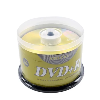 50PCS DVD Diskai Tuščią DVD+R, CD Diskas, 4,7 GB, 16X Bluray Rašyti, Kai Duomenų Saugojimo Tuščių DVD Diskų Įrašymo Laikmeną Kompaktiškas