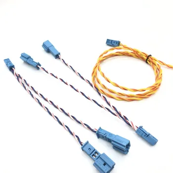 Automatinis Aukšto tono garsiakalbio kabelį, padalinta į dvi lossless kabeliai, Harman Carton modifikuotų mid range kabelis Tiktų BMW 5 Series