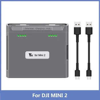 Baterijos Kroviklis Mini 2 Skaitmeninis Ekranas Įkrovimo Centru, DJI Mini Pro 3/Mini SE/Mini 2/Mavic 3 Pro Power Bank Drone Priedų