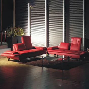 Biuro sofa paprasta modernus priėmimo verslo trijų sėdynės vienos sofos, biuro sofa-lova, kavos staliukas derinys