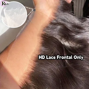 Rulinda Tiesiai 13x6 Realus HD Nėrinių Priekinės Tik Atnaujinti Balintas Mazgų Gamtos Valsčiaus Brazilijos Žmogaus Plaukai Remy Plaukų