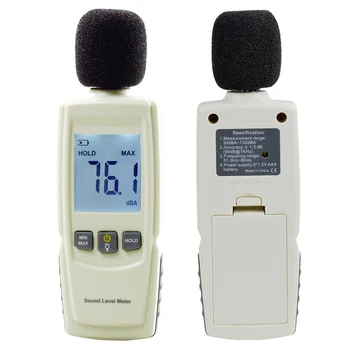 TES-1350A garso lygio matuoklis AS804A skaitmeninis triukšmo matuoklis