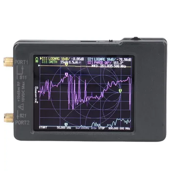 Vektoriaus Tinklo Analizatorius 50KHz‑1.5 GHz, 2.8 HF VHF UHF Antena Bandymų Matavimo Įrankis