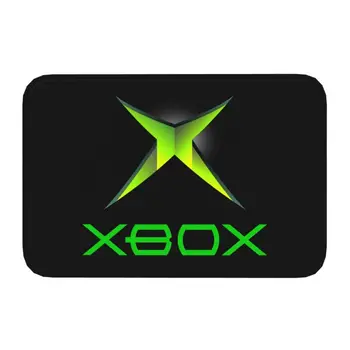 Xboxs Logotipas Priekyje Grindų Durų Įėjimo Sveiki Kilimėlis Lauko Žaidimas Žaidėjus Dovanos, Virtuvė, Vonia Słomianka Kambarį Kilimas Kilimas Footpad