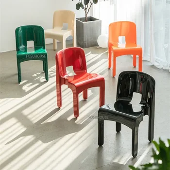 Šiaurės Valgomojo Kėdės, Valgomojo Kambario Baldai, Namų Paprasta Plastiko Kėdės Ins Kūrybos Didina Atlošas, Virtuvės Kėdės, Taburetės